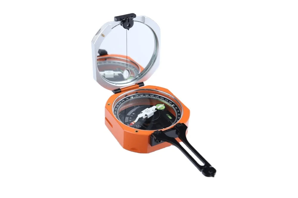 Geology Brunton Type Compass Harbin Factory HGC-6 Aluminium Magnetic Compass for Surveying Geologist Surveyor